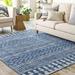Mark&Day Area Rugs 8x10 Shepshed Global Dark Blue Area Rug (7 10 x 10 )