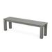 POLYWOOD Parsons 60â€� Bench in Slate Grey