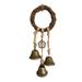 Hxoliqit Witch Protection Bell Witch Bell Protection Door Handle Pendant Rattan Wind Chime Witch Pray Crystal Wind Chime Family Room Decoration Home Decoration Windchimes Outdoors Ornaments For Home