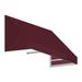 3.38 ft. New Yorker Window & Entry Awning Burgundy - 24 x 36 in.