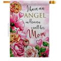 28 x 40 in. I Have An Angel House Flag with Family Mother Day Double-Sided Decorative Vertical Banner Garden Yard Gift