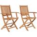 London Patio Folding Armchair 2-Piece Chairs