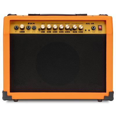 LyxPro Electric Guitar Amplifier 40 Watt Guitar Amp w/Built-In Speaker