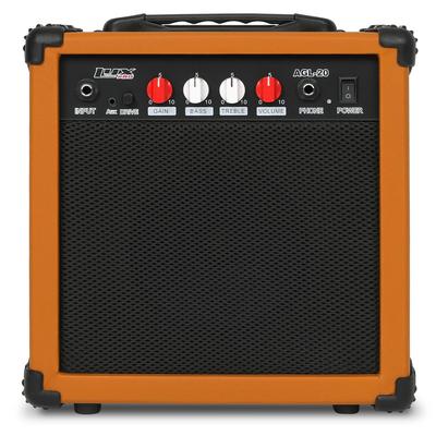 LyxPro Electric Guitar Amplifier 20 Watt Guitar Amp w/Built-In Speaker