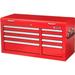 8 Drawer Red Tool Chest - 41.37 x 17.93 x 22.25 in.