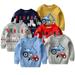 Esaierr 2-8Y Toddler Baby Boys Girls Crewneck Sweater Tops for Christmas Winter Sweater for kids Knit Warm Sweater Long Sleeve Pullover Crewneck Comfort Top