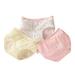 BULLPIANO Toddler Girls Underwear 100% Cotton Brief Underwear Multipacks Breathable Comfort Panty Briefs Pack of 3