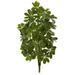 Silk Plant Nearly Natural 32 Green Baby Schefflera Artificial Plant (Real Touch) (Set of 2)