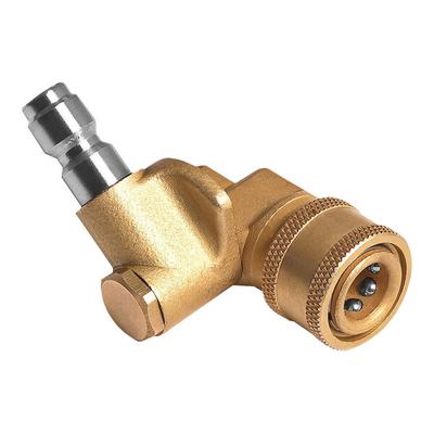 Mi-T-M 50-0208 1/4" Quick Connect Pivot Coupler for Cold Water Pressure Washers - 4,500 PSI