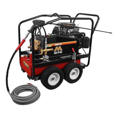 Mi-T-M CWC Premium Series CWC-5004-4MGH Cold Water Pressure Washer with Honda Engine - 5000 PSI; 4.0 GPM