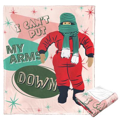 Wb A Christmas Story Can'T Put My Arms Down Silk Touch Throw Blanket by The Northwest in O