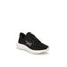 Wide Width Women's Intention Sneaker by Ryka in Black (Size 8 1/2 W)