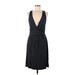 Old Navy Casual Dress Halter Sleeveless: Black Dresses - Women's Size Medium