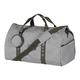 Syeeiex Travel Suit Carrier, 53L Convertible Garment Bag, Suit Bags for Men Garment Duffel Bag with Shoe Compartment, Large Holdall with Coin Purse, Grey