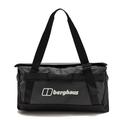 Berghaus Strong and Durable 100 Litre Holdall with AdaptaStrap Carry System and Lockable YKK Zips, Travel Bag, Weekend Bag, Sports Bag, Camping Bag, Travel Accessories, Black, 100 litres