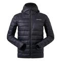 Berghaus Men's Silksworth Hooded Down Insulated Jacket, Jet Black, M