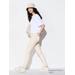 Women's Ultra Stretch Leggings Pants | Off White | Large | UNIQLO US