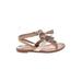 Chinese Laundry Sandals: Tan Print Shoes - Women's Size 7 - Open Toe