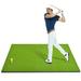 Mcjomy 5ft x 4 ft Golf Hitting Mat for Indoor Outdoor Training Plastic in Green | 0.83 H x 60 W x 48 D in | Wayfair PT-HM-01-45-5-16-GR