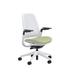Steelcase Series 1 Air Plastic/Acrylic/Upholstered in Green/Gray/Black | 36.5 H x 23.5 W x 21 D in | Wayfair SXHC5F0X5KFT4PTTYW
