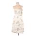 Marc by Marc Jacobs Casual Dress: Ivory Jacquard Dresses - Women's Size 6