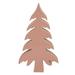 The Holiday Aisle® Enameled Mango Wood Christmas Tree Wood in Pink | 11.75 H x 6.75 W x 1.25 D in | Wayfair 32C2252DCCA646ABBA689937425CC829