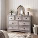 Breakwater Bay Moonzarin 7 - Drawer Dresser Wood in Gray | 32.5 H x 47 W x 16 D in | Wayfair 0C906496062E433A8DF7776BA3230570