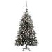 The Holiday Aisle® Lighted Artificial Christmas Tree - Stand Included, Steel in Green | 17.7 D in | Wayfair 3DD70599A9C24F47888FE9E726E9FFB3