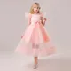 Robe de soirée de mariage pour filles costume de princesse d'anniversaire pour enfants robe de