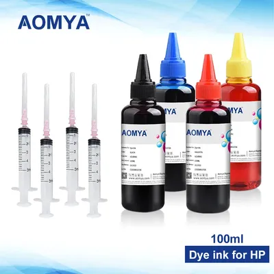 Aomya-Encre colorante 100ml 950 951 pour tous les jours pour HP 950XL 63 62 61 680xl OffSTRjet