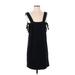 Club Monaco Casual Dress - Slip dress: Black Dresses - Women's Size X-Small