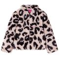 vidaXL Kids' Coat Faux Fur Light Pink 104