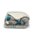 Couette imprimée sherpa 220x240cm 300g/m2 utilisation sans housse