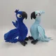35CM Rio Plush Doll Toy Blu Jewel Parrot Bird Cushion Pillow Anime Drop Shipping