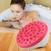 1Pc Handheld Bath Shower Anti Cellulite Massage Brush Slimming Beauty Brushes(Rose Pink)