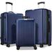 Luggage Sets 3PC Expandable ABS Durable Suitcase, Carry on Hardshell Travel Luggage with TSA Lock and Double Wheels