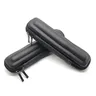 Schwarze Mini schlanke Tasche kleine Leder Reiß verschluss Trage tasche Reiß verschluss Fall für