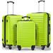 Luggage Set 2PC Lightweight ABS Hardshell Suitcase with Spinner Wheels