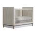 Beck 55" Wide Modern Cottage Crib, Willow Gray