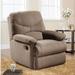 Recliner Chair Single Reclining Sofa Microfiber Chair Home Theater Seating Living Room Lounge Chaise with Padded Seat Backrest