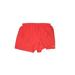 Asics Athletic Shorts: Red Print Activewear - Women's Size Medium