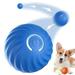 Interactive Pet Ball USB Charging Smart Dog Toy Ball LED Motion Activated Rolling Pet Toy Ball Pet Exercise Ball with Sound Automatic 360 Degree Rolling Robotic Dog Moving Toys for Indoor Dogs