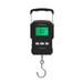Tomshoo Portable Electronic Backlight Weighing Scale 75Kg/10g Digital Fishing Postal Scale with Measuring Tape