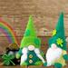 Gnome Decor on Sales! MIARHB St. Patrick s Day Ornament Gnomes Plush 2PC St. Patrick s Day Green Hat Doll Faceless Elderly Irish Festival Ornaments Plush Toy Stuffed Doll