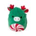 Squishmallows Official Kellytoys Plush 5 Inch Zumir the Green Moose Peppermint Belly Christmas Edition Ultimate Holiday Plush Stuffed Toy