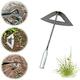 Nomeni Garden Hoe Clearance! Garden Hoe Steel Plate Hoe for Weeding Flowers Outdoor Hoe Hollow Hoe Small Hoe Integrated Garden Hoe Garden Supplies B