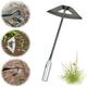 Nomeni Garden Hoe Clearance! Garden Hoe Steel Plate Hoe for Weeding Flowers Outdoor Hoe Hollow Hoe Small Hoe Integrated Garden Hoe Garden Supplies F