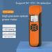 Ybeauty 1 Set Optical Power Tester LED Lighting Self-calibration Flash Charge Fiber Optic Detector for Outdoor Orange