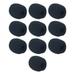 Almencla 10Pcs Lapel Headset Microphone Windscreen Foam Mic Cover for Variety of Headset Microphone Sponge Cover Microphone Windshield