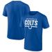 Men's Fanatics Branded Royal Indianapolis Colts Speed & Agility T-Shirt